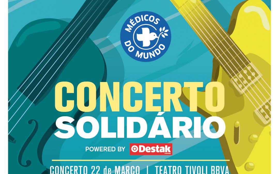 Médicos do Mundo junta artistas num concerto solidário